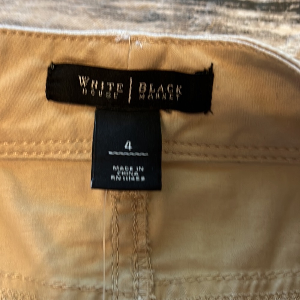 NWT WHBM Casual Cargo Skirt w/Bling 4 - Picture 3 of 4